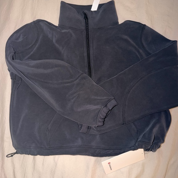 Lululemon Brushed soft streme hr jogger and soft streme half zip set, with tote - Picture 8 of 10
